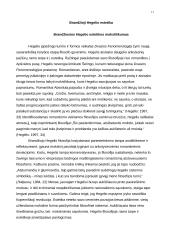 Meno sampratos transformacija: ankstyvoji versus brandžioji Hėgelio (Hegell) estetika 11 puslapis