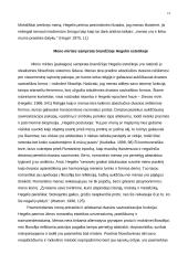 Meno sampratos transformacija: ankstyvoji versus brandžioji Hėgelio (Hegell) estetika 13 puslapis