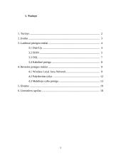 Prieigos tinklų lyginamoji analizė 3 puslapis