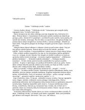 Lietuvių liaudies daina "Vaikštinėjo tėvulis" 2 puslapis