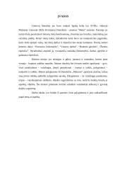 Palyginimai K. Donelaičio "Metuose" 5 puslapis