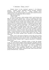 V. Mykolaitis–Putinas "Eroico"