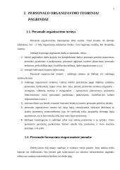 Personalo organizavimas: AB "Vilniaus kranai" 5 puslapis