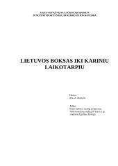 Lietuvos boksas ikikariniu laikotarpiu 1 puslapis