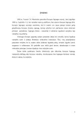 Bendra informacija apie dabartinę Europos Sąjungą (ES) 3 puslapis