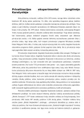 Privatizavimo politika Europos Sąjungos (ES) šalyse 10 puslapis