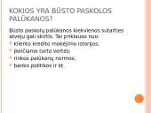 Būsto paskolos, jų dinamika ir reikšmė banko finansiniam rezultatui 4 puslapis
