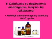 Darbo sauga laboratorijoje 12 puslapis