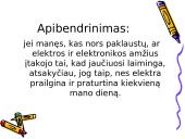 Elektra mūsų gyvenime 8 puslapis