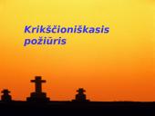 Krikščioniškasis požiūris