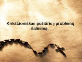 Krikščioniškasis požiūris 19 puslapis