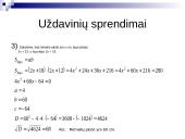 Kvadratinės lygtys 12 puslapis