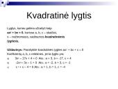 Kvadratinės lygtys 3 puslapis