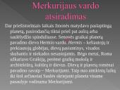 Merkurijus kas tai?  4 puslapis