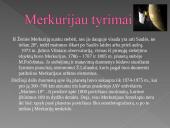 Merkurijus kas tai?  6 puslapis