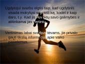 Mokymo rezultatų tikrinimas ir vertinimas 8 puslapis