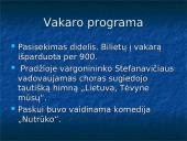 Pirmasis lietuviškas vakaras 6 puslapis