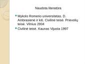 Prievolių teisės ir prievolės samprata 20 puslapis