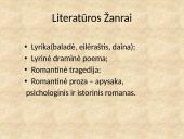 Romantizmo epochos charakteristika 11 puslapis