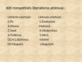 Romantizmo epochos charakteristika 16 puslapis