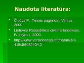 Santuokos pasibaigimas bei nutraukimo būdai 16 puslapis