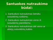 Santuokos pasibaigimas bei nutraukimo būdai 7 puslapis