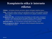 Socialiniai ir etiniai aspektai 12 puslapis