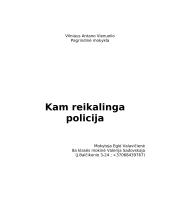 Kodėl reikalinga policija? 3 puslapis