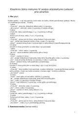 Baleto deriniai prie atramos