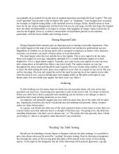 Eating habits and table manners all over the world 4 puslapis