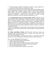 Europos centrinio banko (ECB) funkcijos 18 puslapis