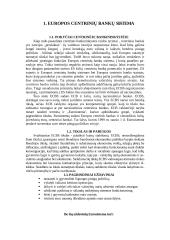 Europos centrinio banko (ECB) funkcijos 4 puslapis