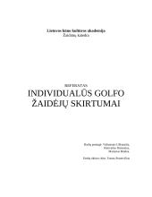 Individualūs golfo žaidėjų skirtumai 7 puslapis