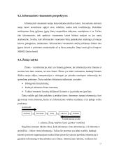 Informacijos samprata: panaudojimas, saugojimas, galimi informacijos poreikiai 17 puslapis