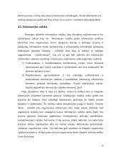 Informacijos samprata: panaudojimas, saugojimas, galimi informacijos poreikiai 18 puslapis