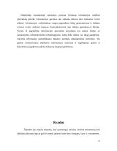 Informacijos samprata: panaudojimas, saugojimas, galimi informacijos poreikiai 19 puslapis
