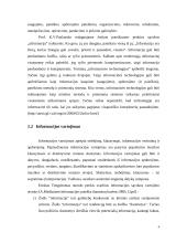 Informacijos samprata: panaudojimas, saugojimas, galimi informacijos poreikiai 4 puslapis