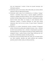 Informacijos samprata: panaudojimas, saugojimas, galimi informacijos poreikiai 5 puslapis