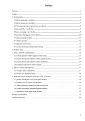 Kainodaros organizavimas: UAB "Tekstilė" 2 puslapis