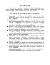 Maisto priedai. Maisto priedai mėsos produktuose 2 puslapis