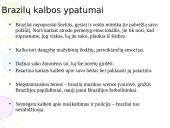 Brazilija: tarpkultūrinis bendravimas ir bendradarbiavimas 7 puslapis