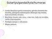 Brazilija: tarpkultūrinis bendravimas ir bendradarbiavimas 9 puslapis