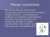 Miegas ir sapnai, miego sutrikimai 6 puslapis