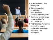 Mokymo procesą sąlygojantys veiksniai 19 puslapis