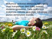 Mokymo procesą sąlygojantys veiksniai 20 puslapis