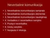 Neverbalinės komunikacijos samprata 2 puslapis