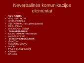 Neverbalinės komunikacijos samprata 7 puslapis