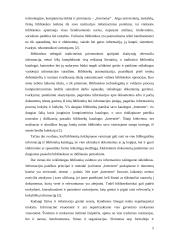 Bibliotekos vaidmuo informacinėje visuomenėje 5 puslapis