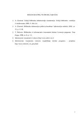 Bibliotekos vaidmuo informacinėje visuomenėje 7 puslapis