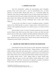 Grožis, vertybės ir svarbios dorybės Platono filosofijoje 5 puslapis